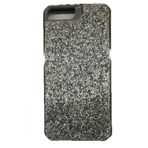 iP7/8 Glitter Bling Case Silver